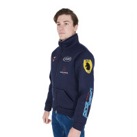 Unisex Multilogo Sweatshirt zonder Capuchon Pool's Marine Marineblauw