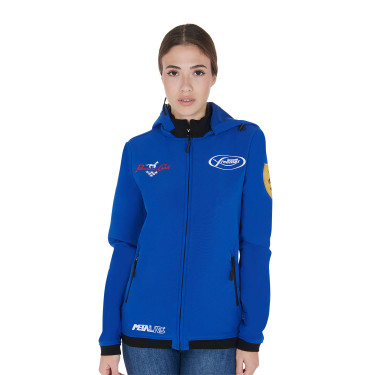 Softshell Unisex Multilogo Pool's Koningsblauw