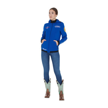 Softshell Unisex Multilogo Pool's Koningsblauw