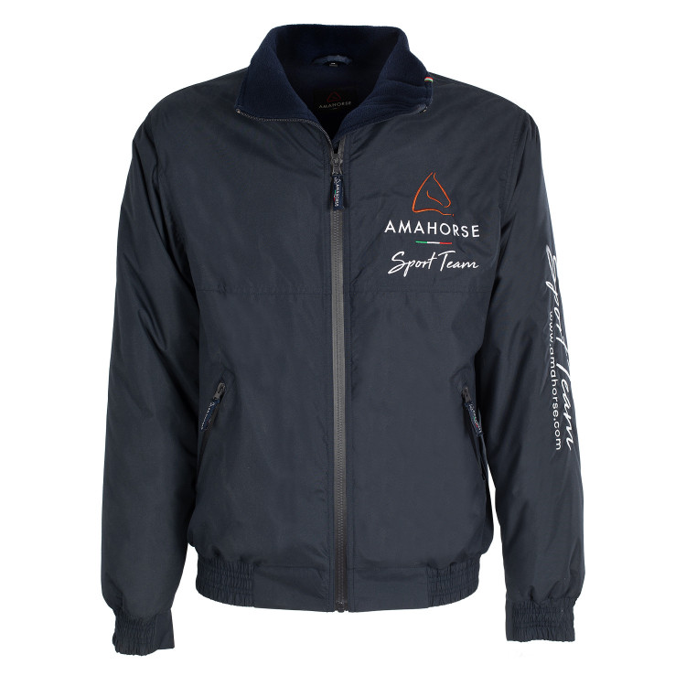 Winter Bomber Amahors Sport Team met Fleecevoering Umbria Equitazione Winter Bomber Amahors Sport Team met Fleecevoering Umbria Equitazione