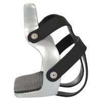 Gekleurde Aluminium Beugels met Teenkooi Umbria Equitazione Zilver Gekleurde Aluminium Beugels met Teenkooi Umbria Equitazione Zilver