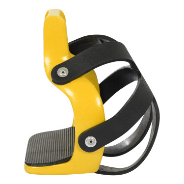 Gekleurde Aluminium Beugels met Teenkooi Umbria Equitazione Geel