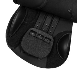 Boston Polyvalente Zadel met Verwisselbare Boom Inclusief 4 Supreme Bomen Zwart