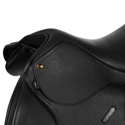 Boston Polyvalente Zadel met Verwisselbare Boom Inclusief 4 Supreme Bomen Zwart