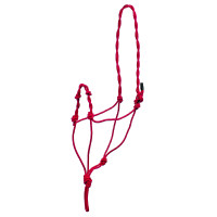 Gevlochten Halster met Dubbele Knopen Umbria Equitazione Citroen Geel