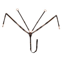 Frontaal met Supreme-ketting Zwart