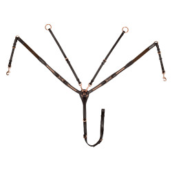 Frontaal met Supreme-ketting Bruin