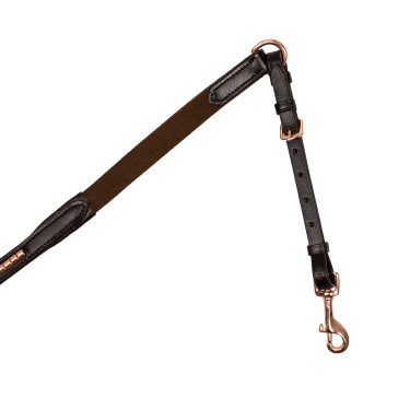 Frontaal met Supreme-ketting Bruin