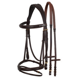 Bridon Model Klassiek Padded Supreme Bruin