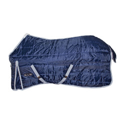 350 g deken Box Model Classic Umbria Equitazione Marine Marineblauw