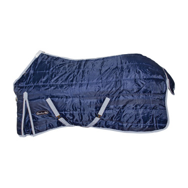 350 g deken Box Model Classic Umbria Equitazione Marine Marineblauw