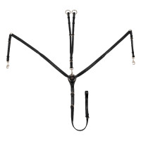 Bridon Supreme Contrasterend Zwart Bridon Supreme Contrasterend Zwart