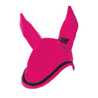 Katoenen Pony Muts met Contrasterende Paspel Supreme Bordeaux / zwart