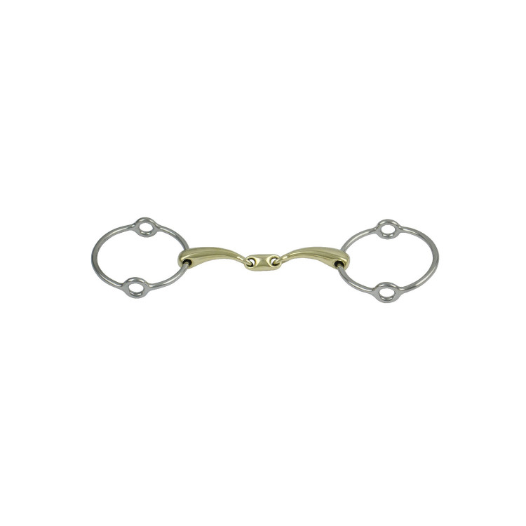 Mors Inox met Olijf Pro Bits Umbria Paardensport