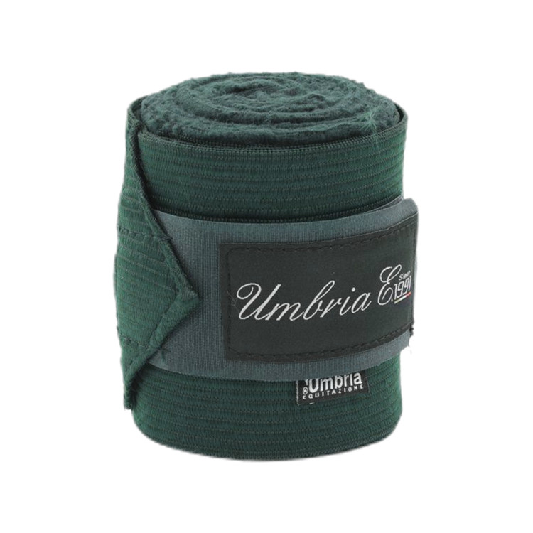 Fleece en Elastische Werkbandages per 4 Umbria Equitazione