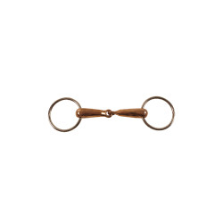 Lege Ringbit met Koperen Mondstuk Umbria Equitazione