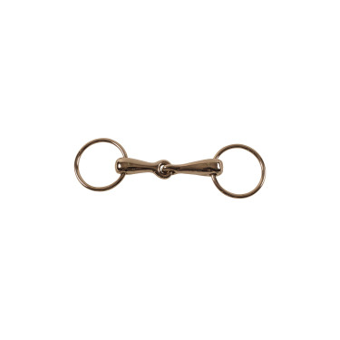 Mors Pony met Ringetjes Leeg in IJzer Umbria Equitazione