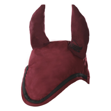 Katoenen Vliegennetje Supreme Bordeaux / zwart