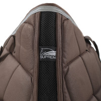 Gewatteerd Zadeldek Jumping Supreme Bruin / lichtgrijs