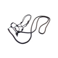 Halster Gebonden met Teugels en Musketons Umbria Equitazione Bruin Halster Gebonden met Teugels en Musketons Umbria Equitazione Bruin