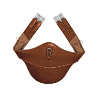 Singelriem van Supreme-leer Cognac Bruin