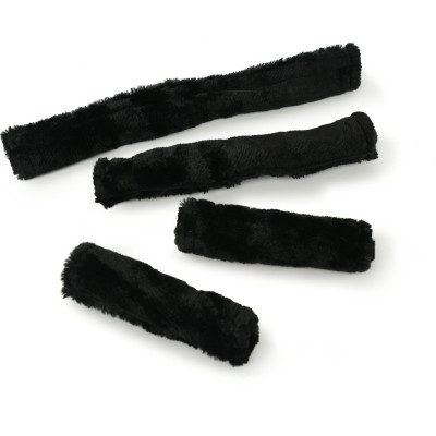Set hoes voor synthetisch halster Zwart