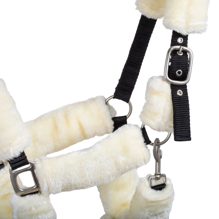 Nylon halster met voering van synthetische wol Supreme Nylon halster met voering van synthetische wol Supreme