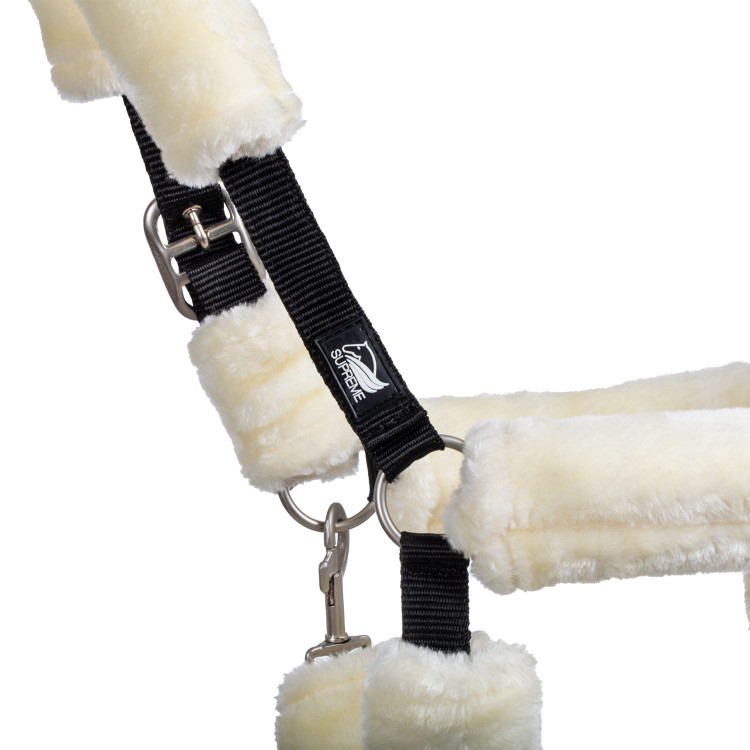 Nylon halster met voering van synthetische wol Supreme Nylon halster met voering van synthetische wol Supreme