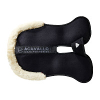 Piuma-FS WFS-FS Stoßdämpfer mit Taschen, Wildleder, Vorder-/Hintererhöhung Acavallo Bruin / naturel
