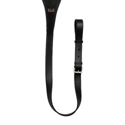 Anatomisch Gevoerde Jachtborsttuig met Supreme Brug Zwart