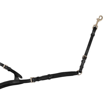 Anatomisch Gevoerde Jachtborsttuig met Supreme Brug Zwart