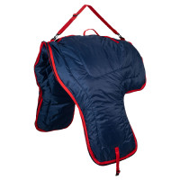 Gewatteerde Draagtas voor Western Zadel Pool's Marine / rood Blauw Gewatteerde Draagtas voor Western Zadel Pool's Marine / rood Blauw