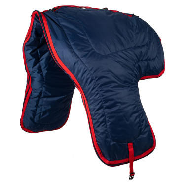 Gewatteerde Draagtas voor Western Zadel Pool's Marine / rood Blauw