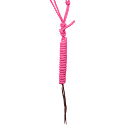 Ethologisch halster Perlé met Longe Pool's Warm roze