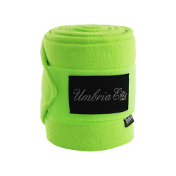 Fleece Rustbandages per 4 Umbria Equitazione Citroen Geel