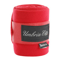 Bandes de Repos en Polaire par 4 Umbria Equitazione Bordeaux