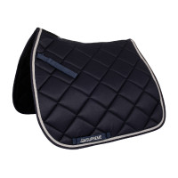 Dressuur Zadeldek Gewatteerd Supreme Marine / lichtgrijs Blauw