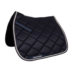Dressuur Zadeldek Gewatteerd Supreme Marine / lichtgrijs Blauw Dressuur Zadeldek Gewatteerd Supreme Marine / lichtgrijs Blauw