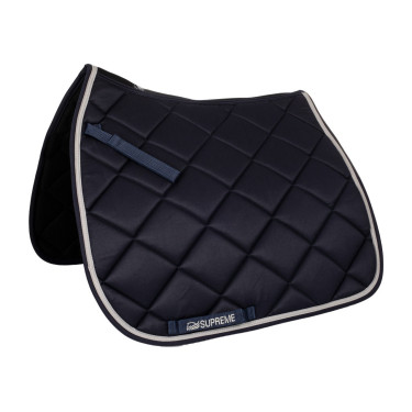 Dressuur Zadeldek Gewatteerd Supreme Marine / lichtgrijs Blauw Dressuur Zadeldek Gewatteerd Supreme Marine / lichtgrijs Blauw