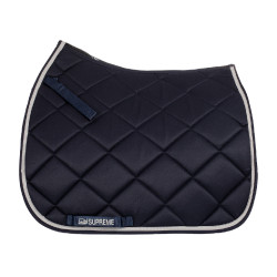 Dressuur Zadeldek Gewatteerd Supreme Marine / lichtgrijs Blauw Dressuur Zadeldek Gewatteerd Supreme Marine / lichtgrijs Blauw