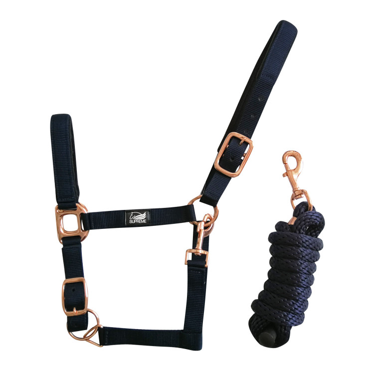 Nylon Halster Rose Gold Line met Supreme Lijn