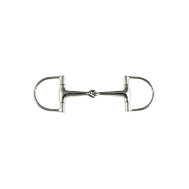 Mors D Ring Plein en Inox Umbria Equitatie