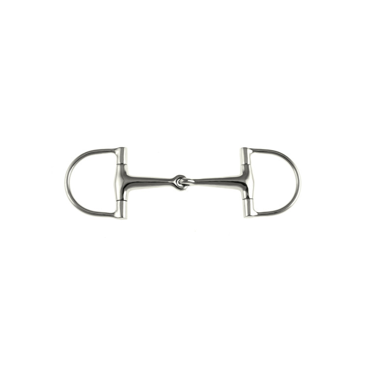 Mors D Ring Plein en Inox Umbria Equitatie