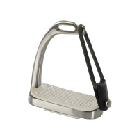 Étriers en Acier Inoxydable avec Élastique Latéral Umbria Equitazione Étriers en Acier Inoxydable avec Élastique Latéral Umbria Equitazione