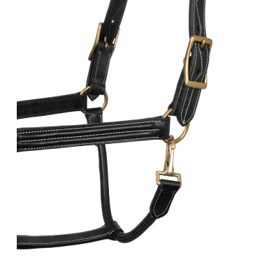 Lederen Halster Triple Supreme Zwart