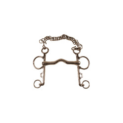 Pelham RVS en Inox Umbria Equitazione