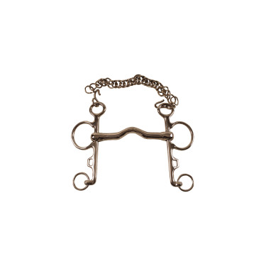 Pelham RVS en Inox Umbria Equitazione