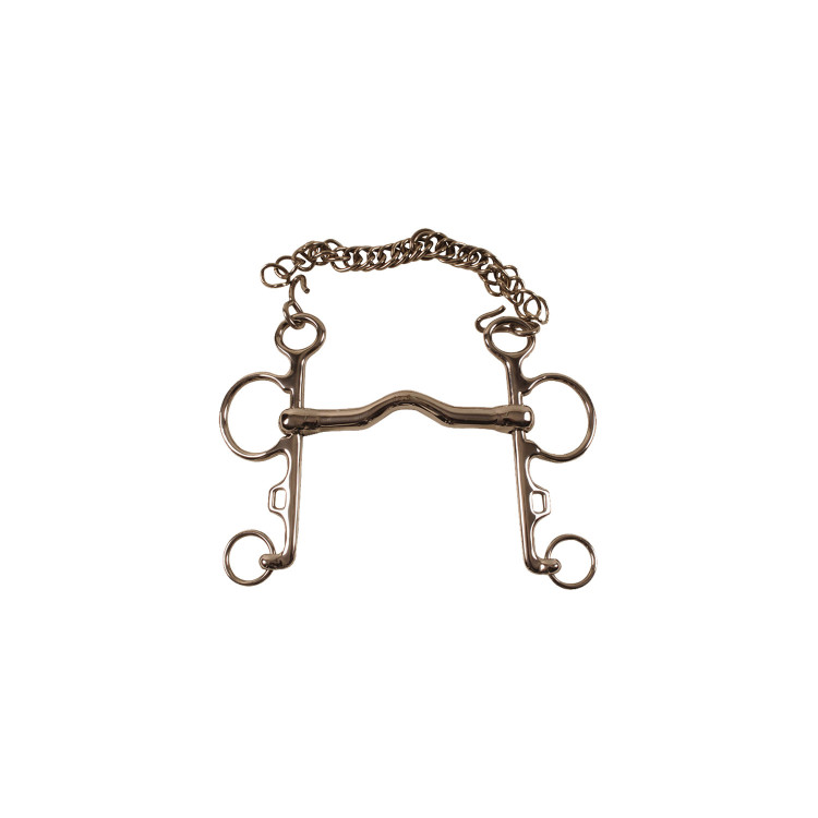 Pelham RVS en Inox Umbria Equitazione