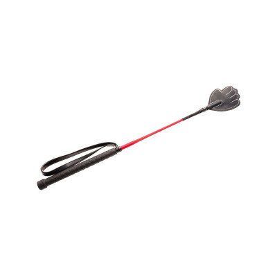 Zweep met Handvormig Handvat Umbria Equitazione Rood