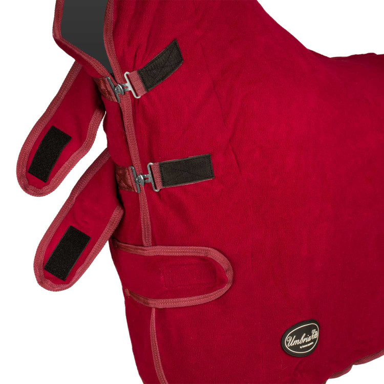 Antipilling Fleece Deken met Kraag Yukon+ Umbria Equitazione Antipilling Fleece Deken met Kraag Yukon+ Umbria Equitazione